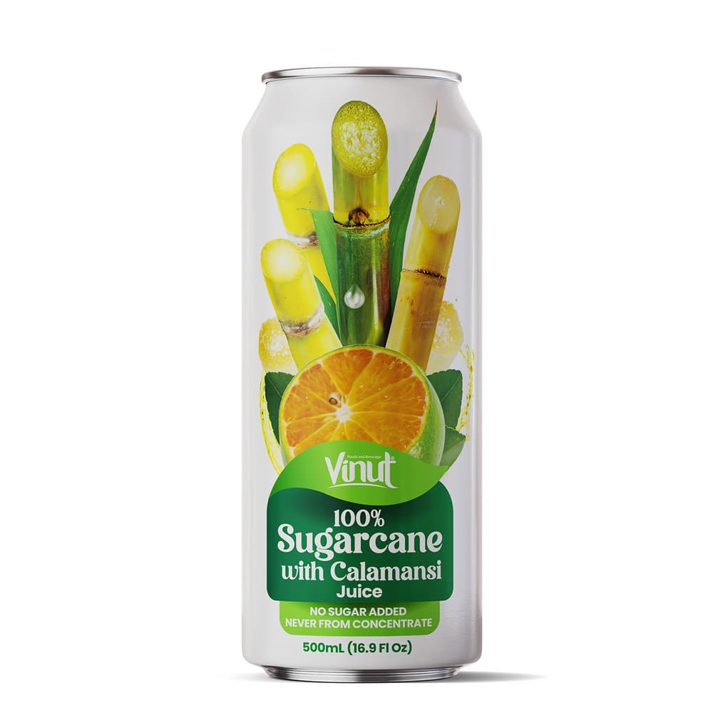 VINUT Сокавы напой з цукровага трыснягу 100% не з канцэнтрату, 16.9 fl oz
