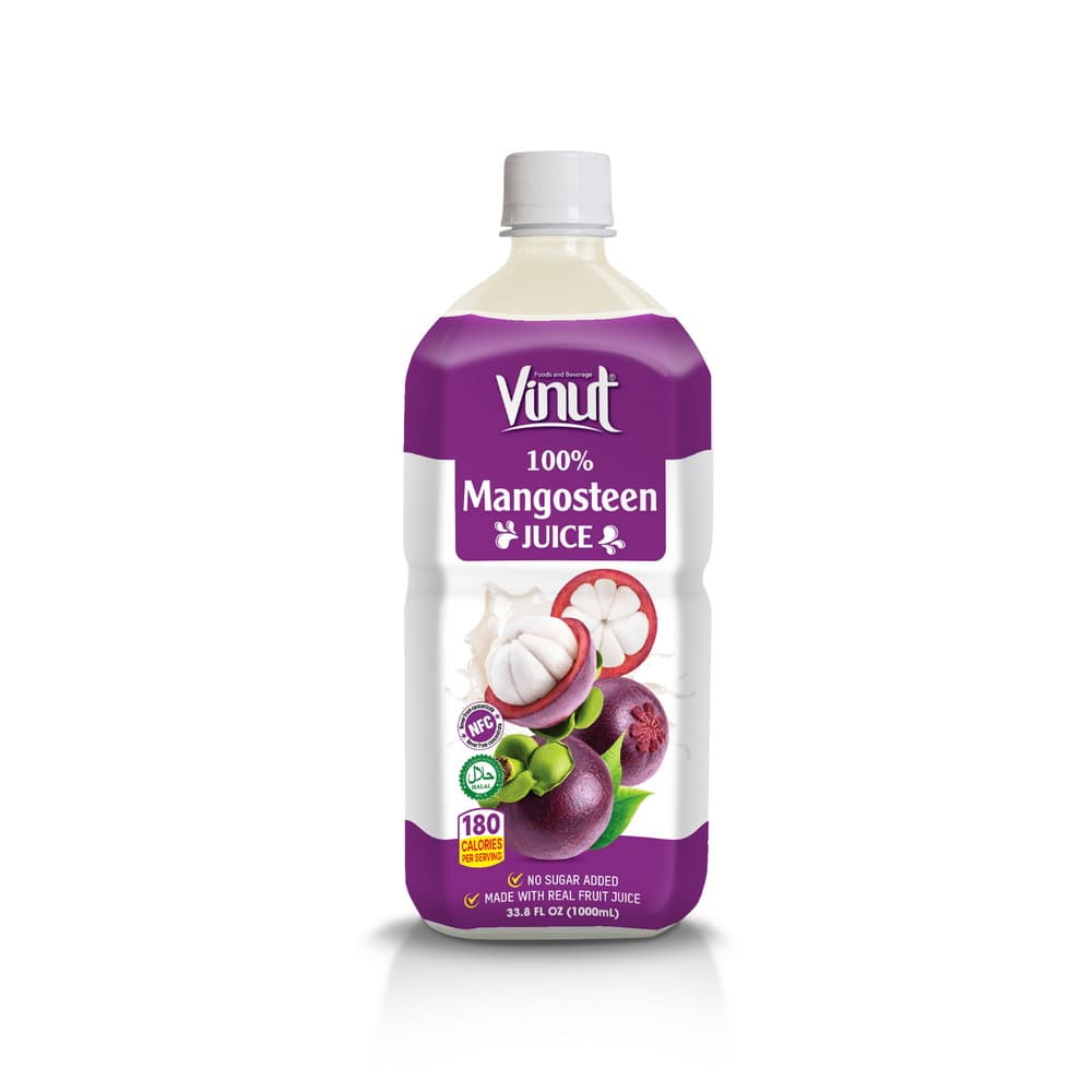 VINUT 100% сок мангасціна, не з канцэнтрату, без дадання цукру, ПЭТ-бутэлька, 33.8 fl oz 1000 mL