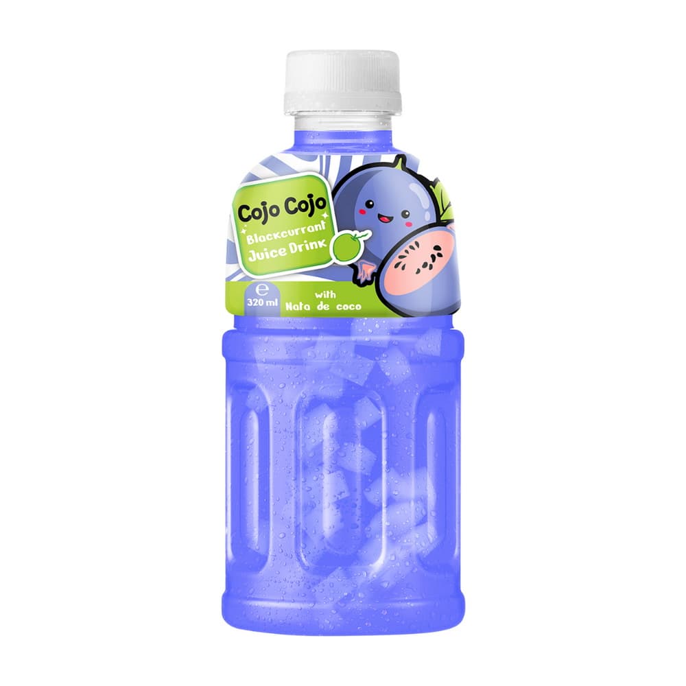 VINUT Сокавы напой з чорнай парэчкі, з Nata De Coco, ПЭТ-бутэлька, 320 мл