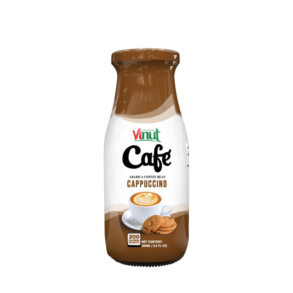 VINUT Капучына з зерняў кавы Арабіка, у бутэльцы, 9.5 fl oz 280 mL